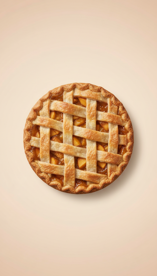 Signature Peach Cobbler Pie