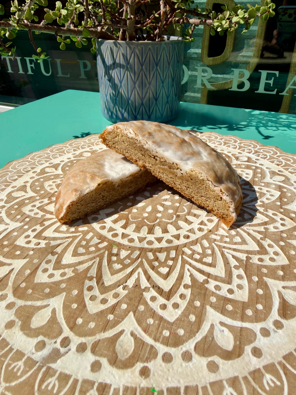 "Not Your Mom's Comfy Sweater" (Gingersnap Chai cookie)