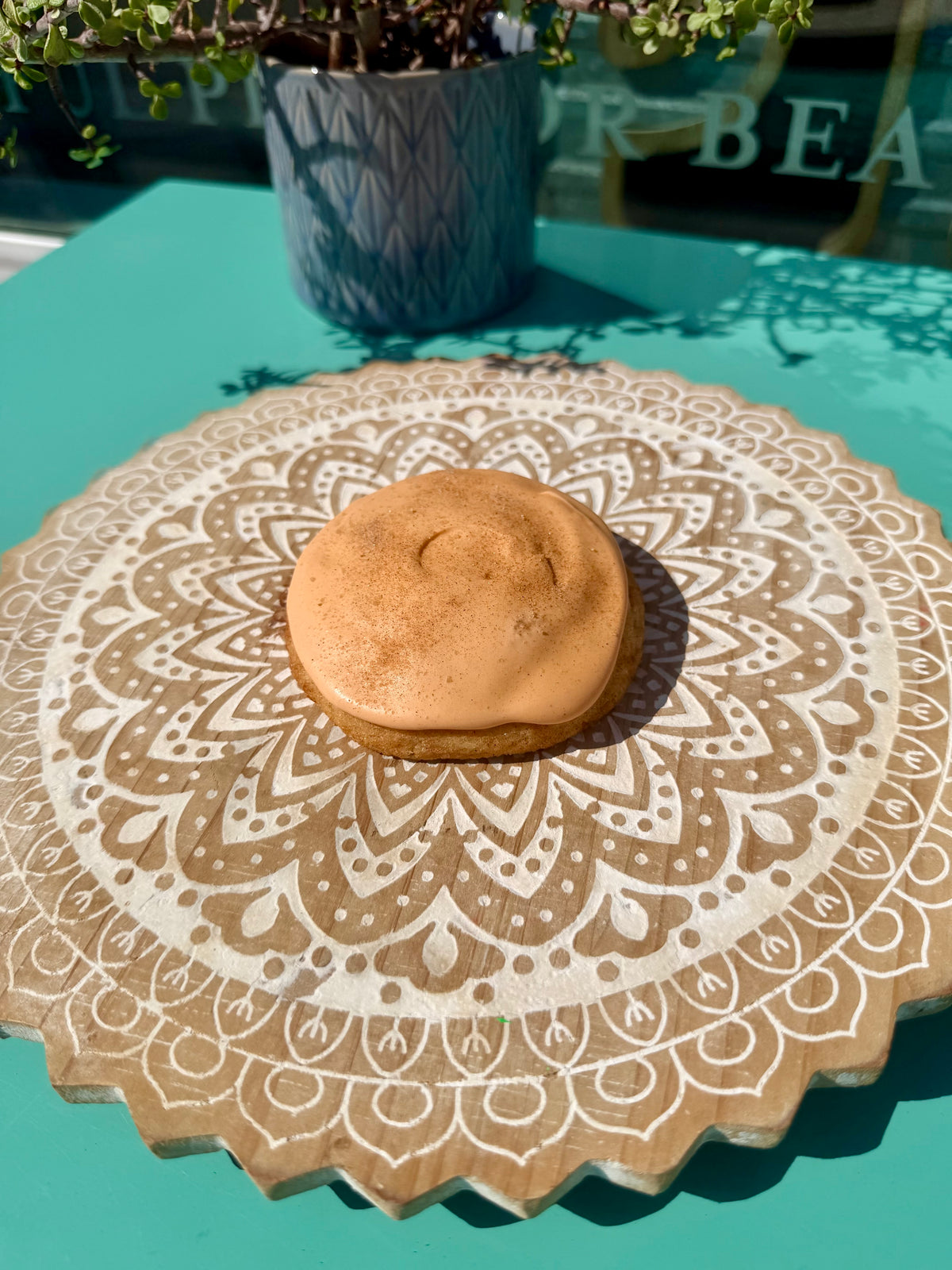 "Pumpkin Latte" Cookie